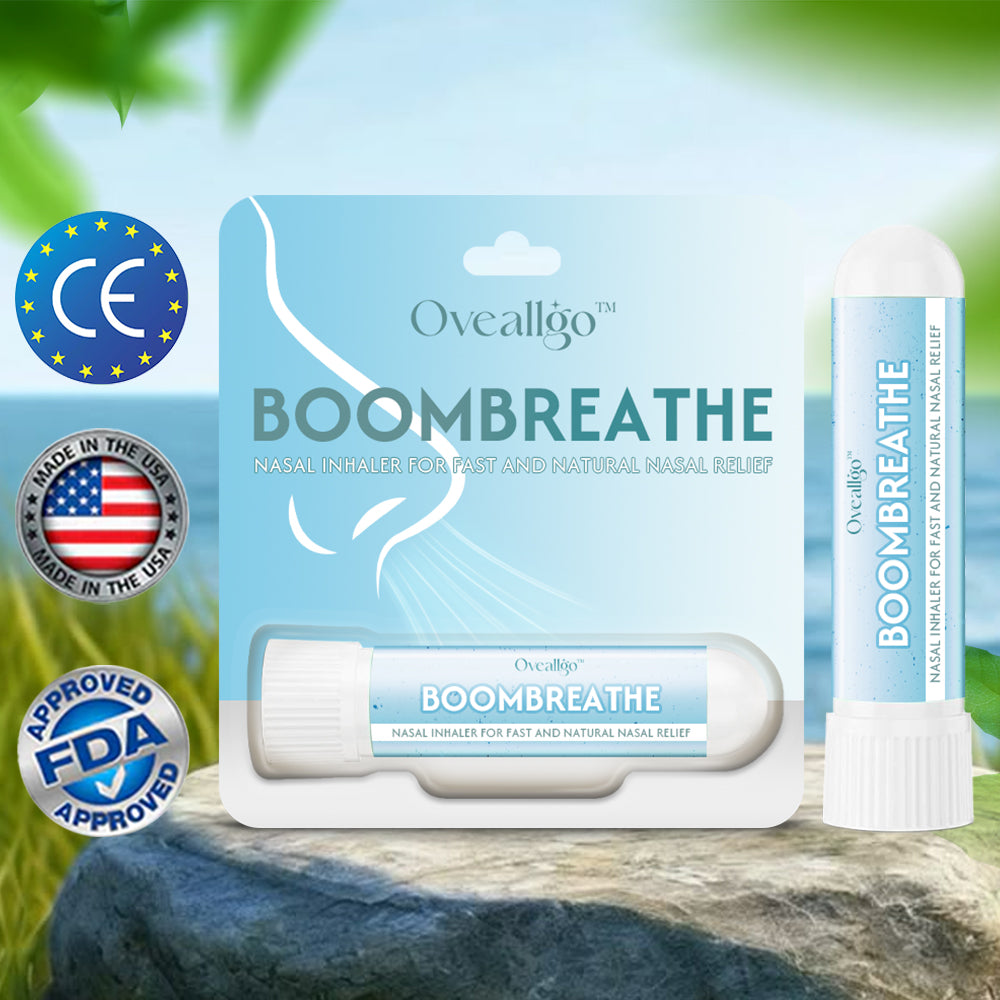 ✅Official Store: Oveallgo™ BoomBreathe Ultra Nasal Inhaler