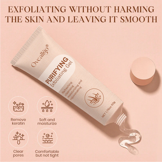 Oveallgo® Purifying Exfoliating Gel for Acanthosis Nigricans, Exfoliation, Dark Spots, Skin Tags, and Eczema_Ultra01