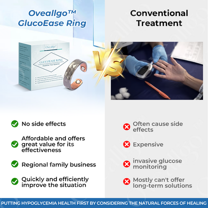 🔰Official Store: Oveallgo™ GlucoEase Ultra Ring 👨‍⚕️USA Diabetes Association (ADA）Approved (Lowers blood sugar and supports diabetes management)