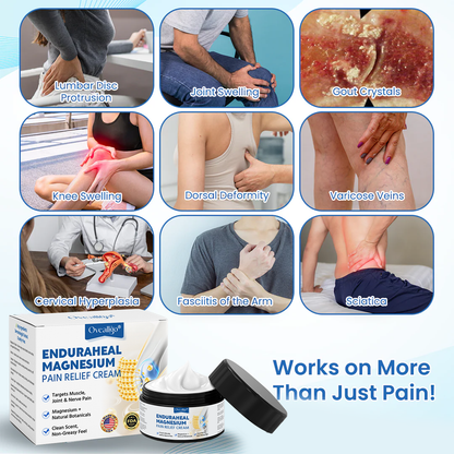 Oveallgo® EnduraHeal Magnesium Pain Relief Cream (Treats Arthritis, Neuropathy, Rheumatism, Sports Injuries & More)
