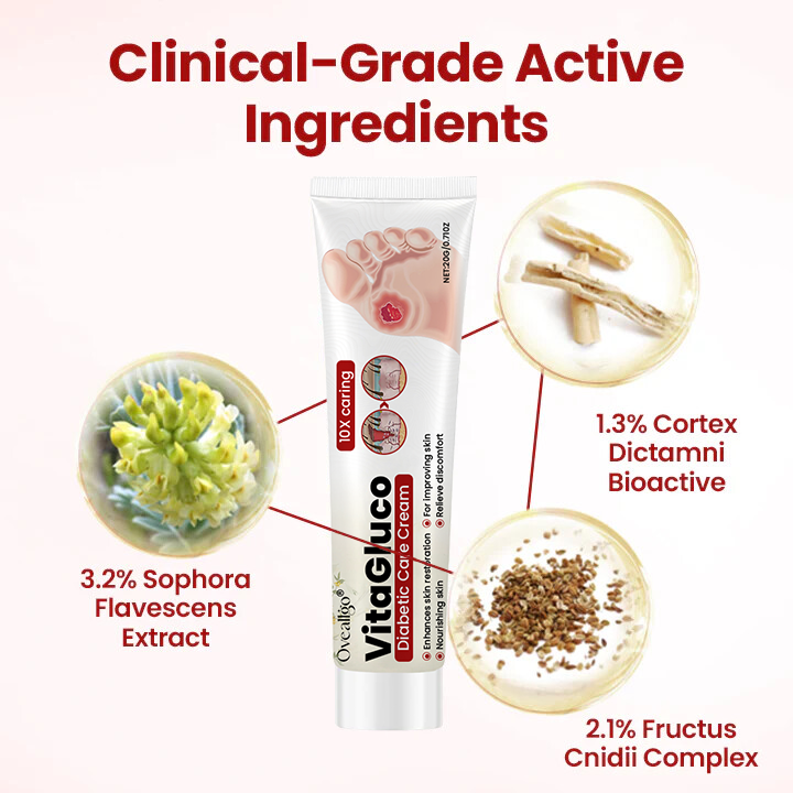 Oveallgo® VitaGluco Diabetic Care Cream