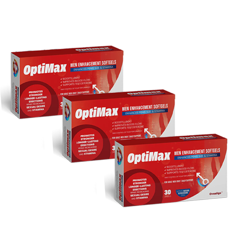 Oveallgo™ OptiMax Men Max Vitality and Prostate Health