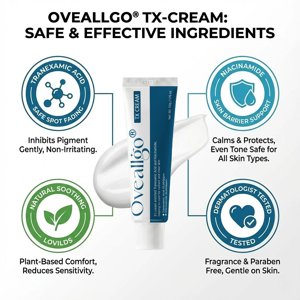 Oveallgo® TX Cream - Intensive Repairing Whitening and Spot-Removing Face Cream