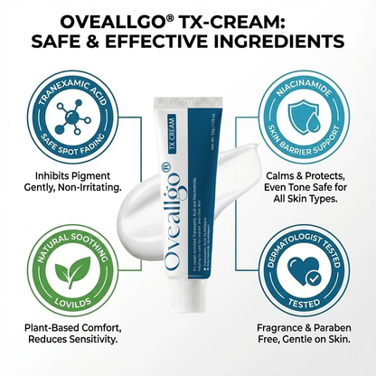 Oveallgo® TX Cream - Intensive Repairing Whitening and Spot-Removing Face Cream