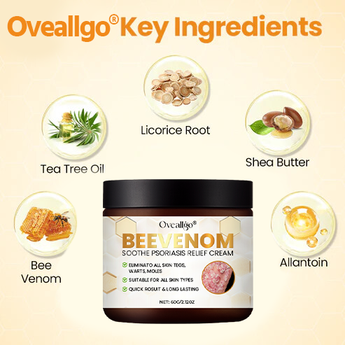 Oveallgo® BeeVenom Soothe Psoriasis Relief Cream