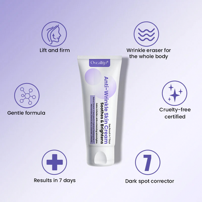 Oveallgo® Anti-Wrinkle Cream To Eliminate Wrinkles, Firm And Whiten The Skin - Last offer! 🔥90% discount