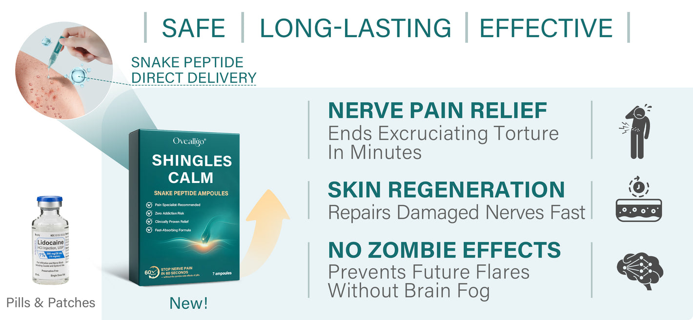 Oveallgo® Shingles Calm Snake Peptide Ampoules 14 Oveallgo® Shingles Calm Snake Peptide Ampoules