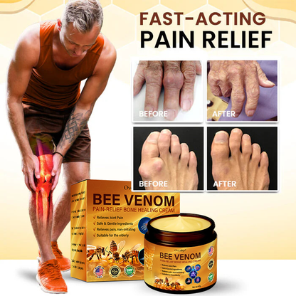 ✅ Official Store: Oveallgo® Bee Venom Pain-Relief Bone Healing Cream (⏰Last Day Discount⏰)