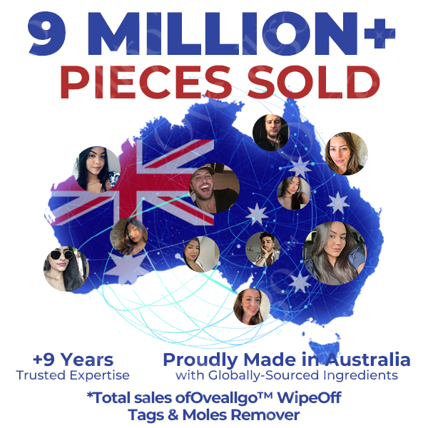 ✅Official Store: Oveallgo™ WipeOff Tags & Moles Remover 👨‍⚕️The Australasian College of Dermatologists (ACD) Approved