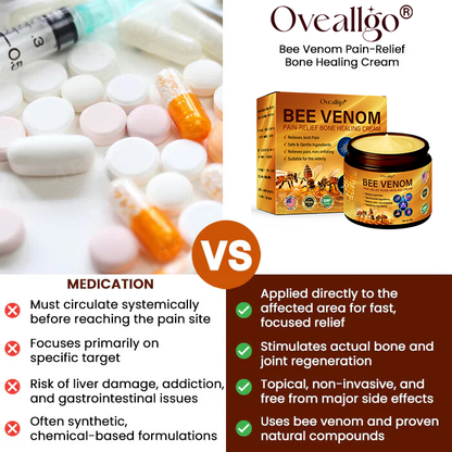 ✅ Official Store: Oveallgo® Bee Venom Pain-Relief Bone Healing Cream (⏰Last Day Discount⏰)