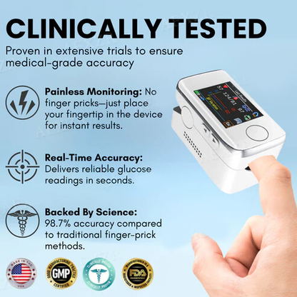 【OFFICIAL STORE】Oveallgo™ Precision Glucose Monitoring Device -👨‍⚕️American Diabetes Association (ADA) Approved