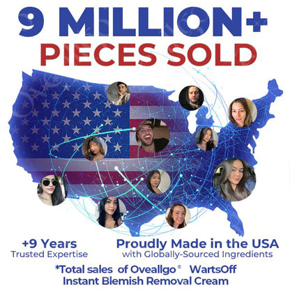✅ Official Store: Oveallgo® WartsOff Pro Instant Blemish Removal Cream👩‍⚕️USA Dermatology Association (AADA）Approved (Skin Tags, Warts, Dark Spots Removal)