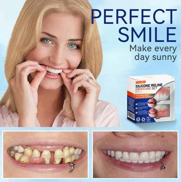 ✅ Official Store: 🦷Oveallgo® 𝑆𝑖𝑙𝑖𝑐𝑜𝑛𝑒 𝐷𝑒𝑛𝑡𝑢𝑟𝑒 𝑅𝑢𝑙𝑒𝑟 𝑆𝑒𝑡 - 🌟 Perfect Fit for All-Day Comfort