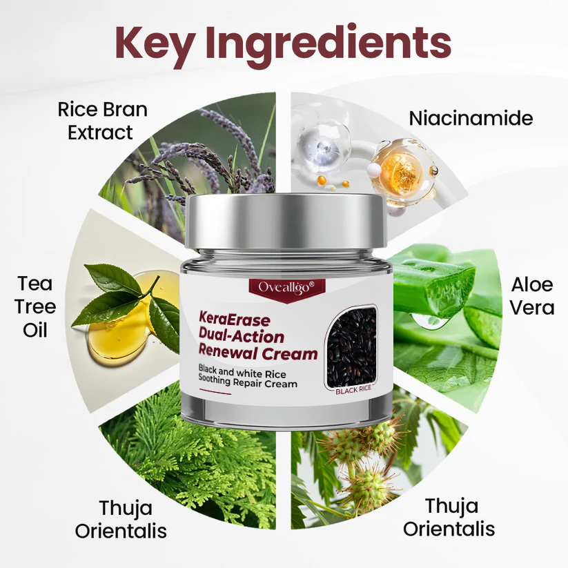 Oveallgo® KeraErase Dual-Action Renewal Cream