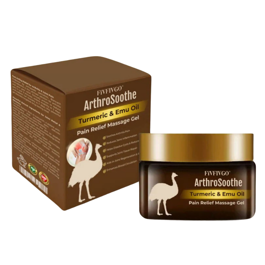 Fivfivgo® ArthroSoothe Turmeric & Emu Oil Pain Relief Massage Gel