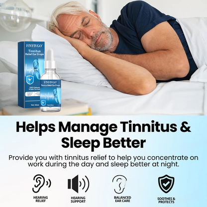 Fivfivgo® Tinnitus Relief Ear Drops - Already Sold 120,000+ Bottles Worldwide