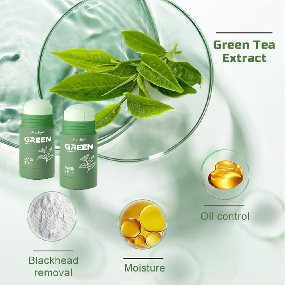 Final Sale - Oveallgo® Green Tea Deep Cleanse Mask - （Limited time discount 🔥 last day）