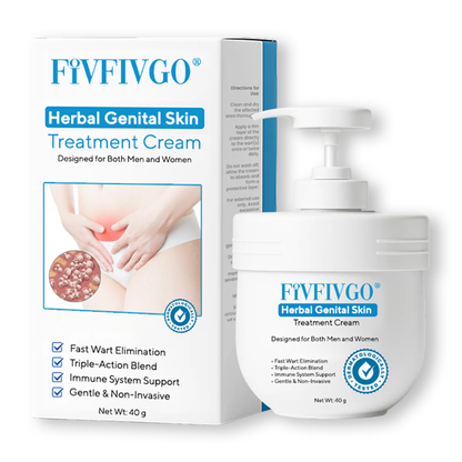 Fivfivgo® Herbal Genital Skin Treatment Cream ✅ Revolutionary Natural Solution for Genital Wart Treatment