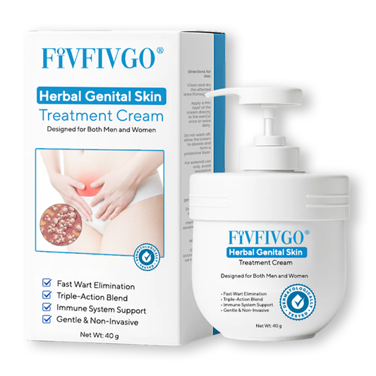Fivfivgo® Herbal Genital Skin Treatment Cream ✅ Revolutionary Natural Solution for Genital Wart Treatment