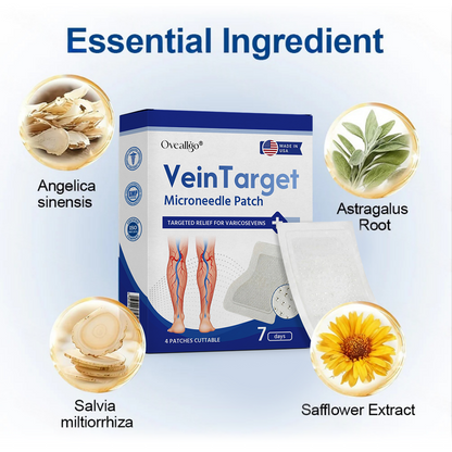 ✨Oveallgo® 𝐕𝐞𝐢𝐧𝐓𝐚𝐫𝐠𝐞𝐭 𝐌𝐢𝐜𝐫𝐨𝐧𝐞𝐞𝐝𝐥𝐞 𝐏𝐚𝐭𝐜𝐡 (𝐌𝐚𝐝𝐞 𝐢𝐧 𝐔𝐊 | 𝐌𝐇𝐑𝐀 𝐚𝐩𝐩𝐫𝐨𝐯𝐞𝐝)