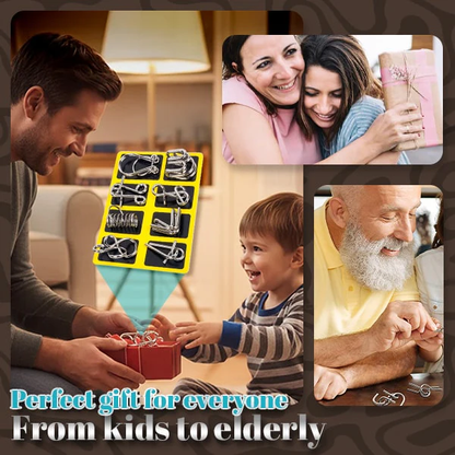 Oveallgo® 3D Metal Challenge Puzzle Toy