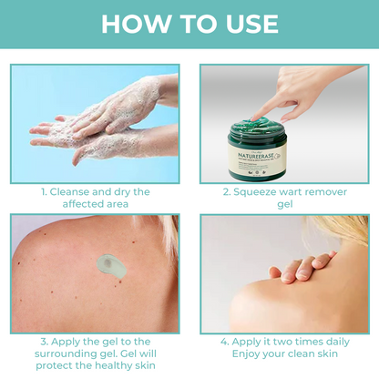 ✅ Official Store: Oveallgo® NatureErase Promax Instant Mole & Spot Removal Gel