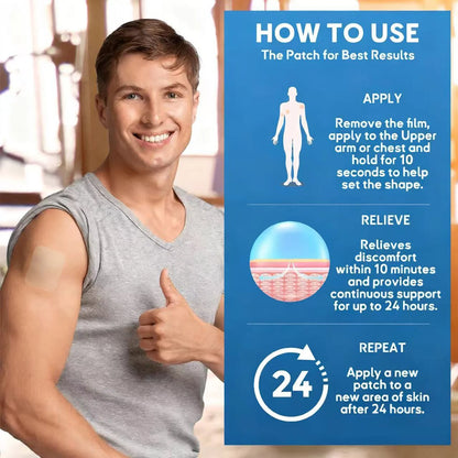 🫁✅FDA Approved Oveallgo® DoubleNano COPD Relief Patch (💝 Cough, wheezing, shortness of breath, sputum, stuffy nose, bronchitis, bronchitis, allergy symptoms, lung discomfort🫁)