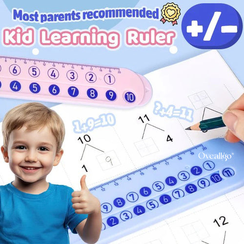 Oveallgo® Kid Easy-Learning Mathematical Ruler