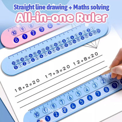 Oveallgo® Kid Easy-Learning Mathematical Ruler