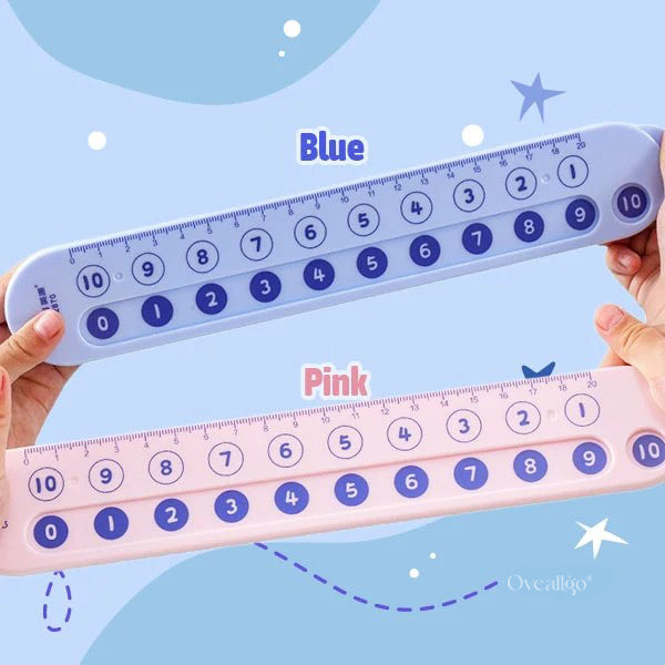 Oveallgo® Kid Easy-Learning Mathematical Ruler