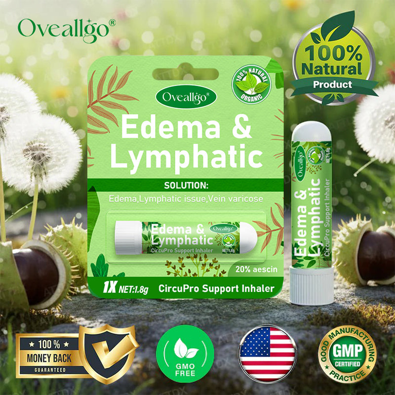 Oveallgo® CircuPro MAX Edema & Lymphatic Support Inhaler