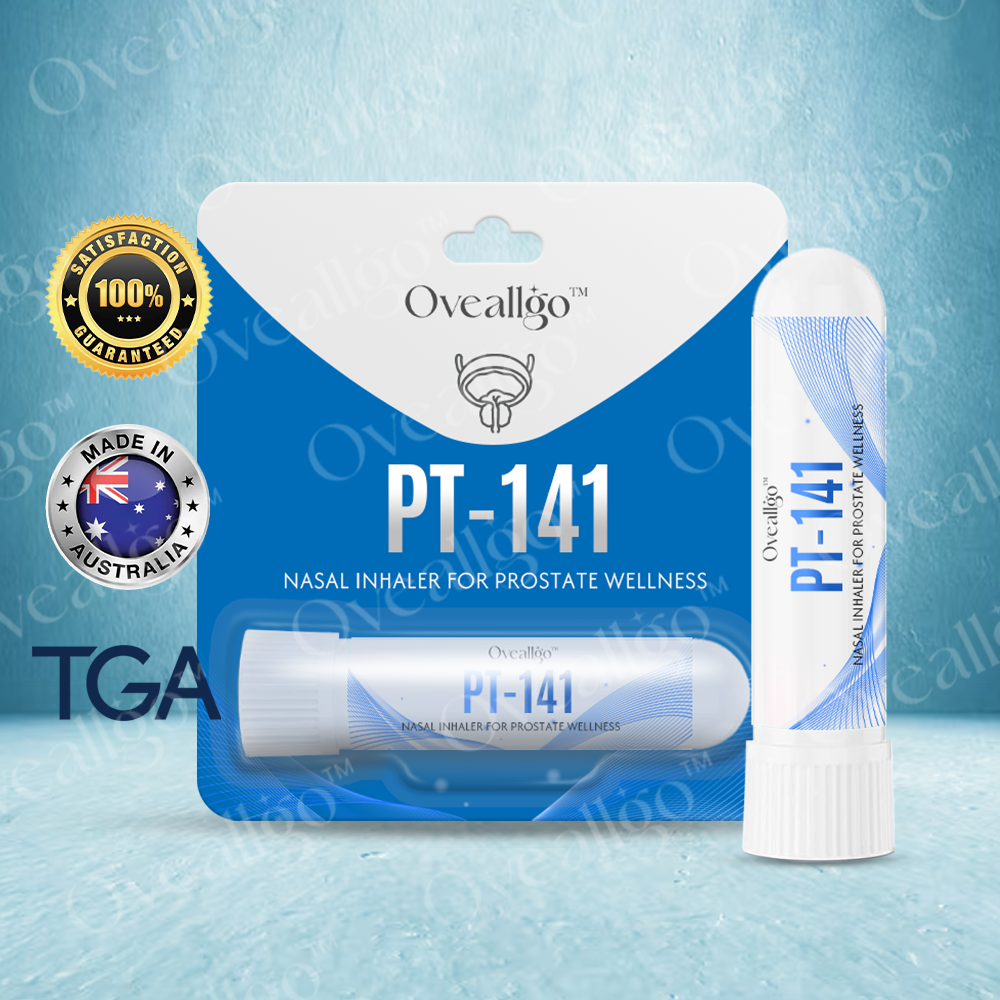 ✅Official Store: Oveallgo™ PT-141 Nasal Inhaler for Prostate Wellness👨‍⚕️Australia Urological Association (USANZ) Approved (Reducing prostate swelling, pain, discomfort, soreness, and urinary fatigue)