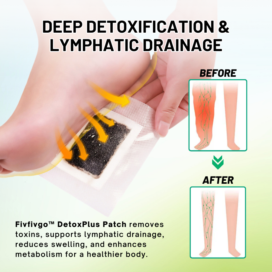 GRAPENT® DetoxPlus Lymphatic Drainage Foot Patch
