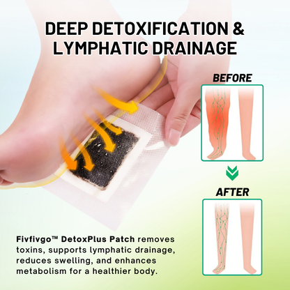 GRAPENT® DetoxPlus Lymphatic Drainage Foot Patch
