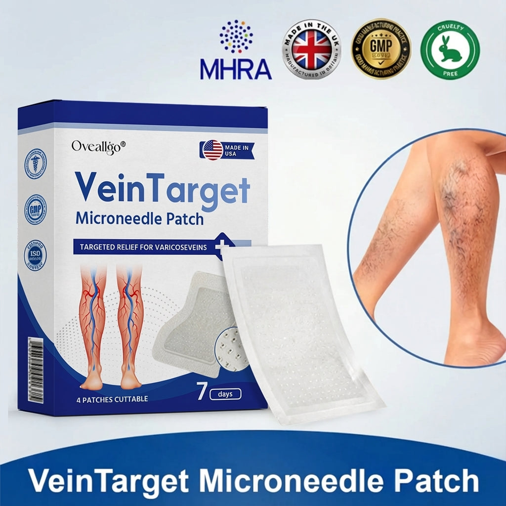 ✨Oveallgo® 𝐕𝐞𝐢𝐧𝐓𝐚𝐫𝐠𝐞𝐭 𝐌𝐢𝐜𝐫𝐨𝐧𝐞𝐞𝐝𝐥𝐞 𝐏𝐚𝐭𝐜𝐡 (𝐌𝐚𝐝𝐞 𝐢𝐧 𝐔𝐊 | 𝐌𝐇𝐑𝐀 𝐚𝐩𝐩𝐫𝐨𝐯𝐞𝐝)