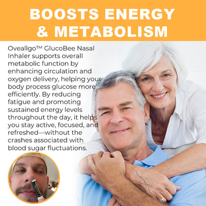 🔰Official Store: Oveallgo™ GlucoBee Ultra Nasal Inhaler👨‍⚕️USA Diabetes Association (ADA）Approved (Lowers blood sugar and supports diabetes management)