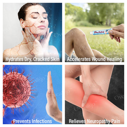 ✅Official Store: Oveallgo™ DiaRelief Ultra Moisture Cream (Specialized for Diabetics)