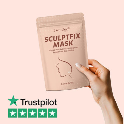Oveallgo® SculptFix Mask Pro Infused with Retinol & Collagen to Reveal Your Best Jawline