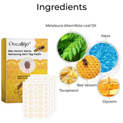 【OFFICIAL STORE】 Oveallgo™ Bee Venom Warts Removing Skin Tag Patch