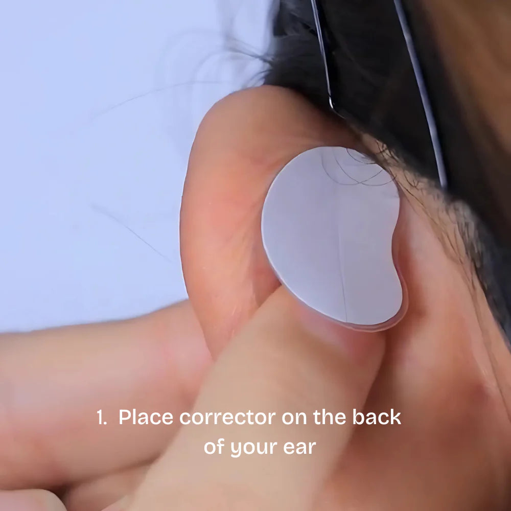 Oveallgo® Ear Correctors 16 Place corrector on the back of your ear