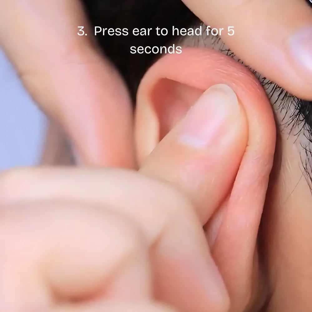 Oveallgo® Ear Correctors 18 Place corrector on the back of your ear 2