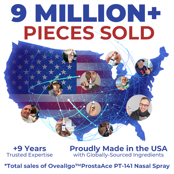 ✅Official Store: Oveallgo™ ProstaAce PT-141 Nasal Spray👨‍⚕️USA Urological Association (AUA）Approved (Reducing prostate swelling, pain, discomfort, soreness, and urinary fatigue)