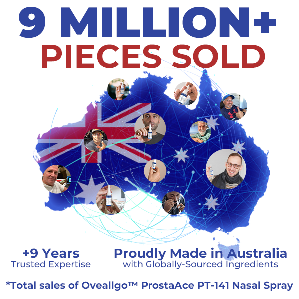 ✅Official Store: Oveallgo™ ProstaAce PT-141 Nasal Spray👨‍⚕️Australia Urological Association (USANZ) Approved (Reducing prostate swelling, pain, discomfort, soreness, and urinary fatigue)