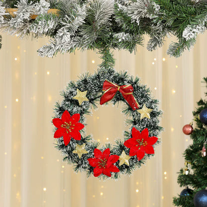 🌲 Oveallgo® Artificial Christmas Wreaths 🇺🇸 UV-Resistant, Premium Quality and Durable