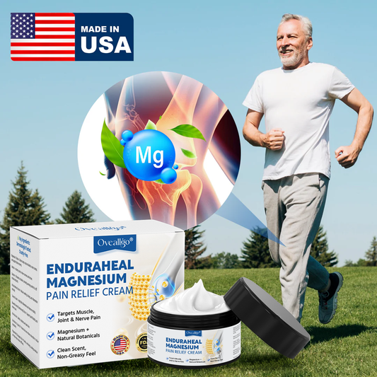 Oveallgo® EnduraHeal Magnesium Pain Relief Cream (Treats Arthritis, Neuropathy, Rheumatism, Sports Injuries & More)