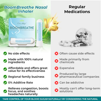 ✅Official Store: Oveallgo™ BoomBreathe Ultra Nasal Inhaler