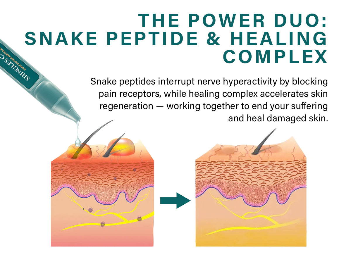 Oveallgo® Shingles Calm Snake Peptide Ampoules 16 Oveallgo® Shingles Calm Snake Peptide Ampoules
