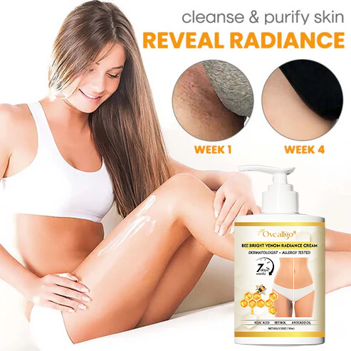 💥2025 Limited 70% OFF ⏳ Oveallgo® Bee Bright Venom Radiance Cream